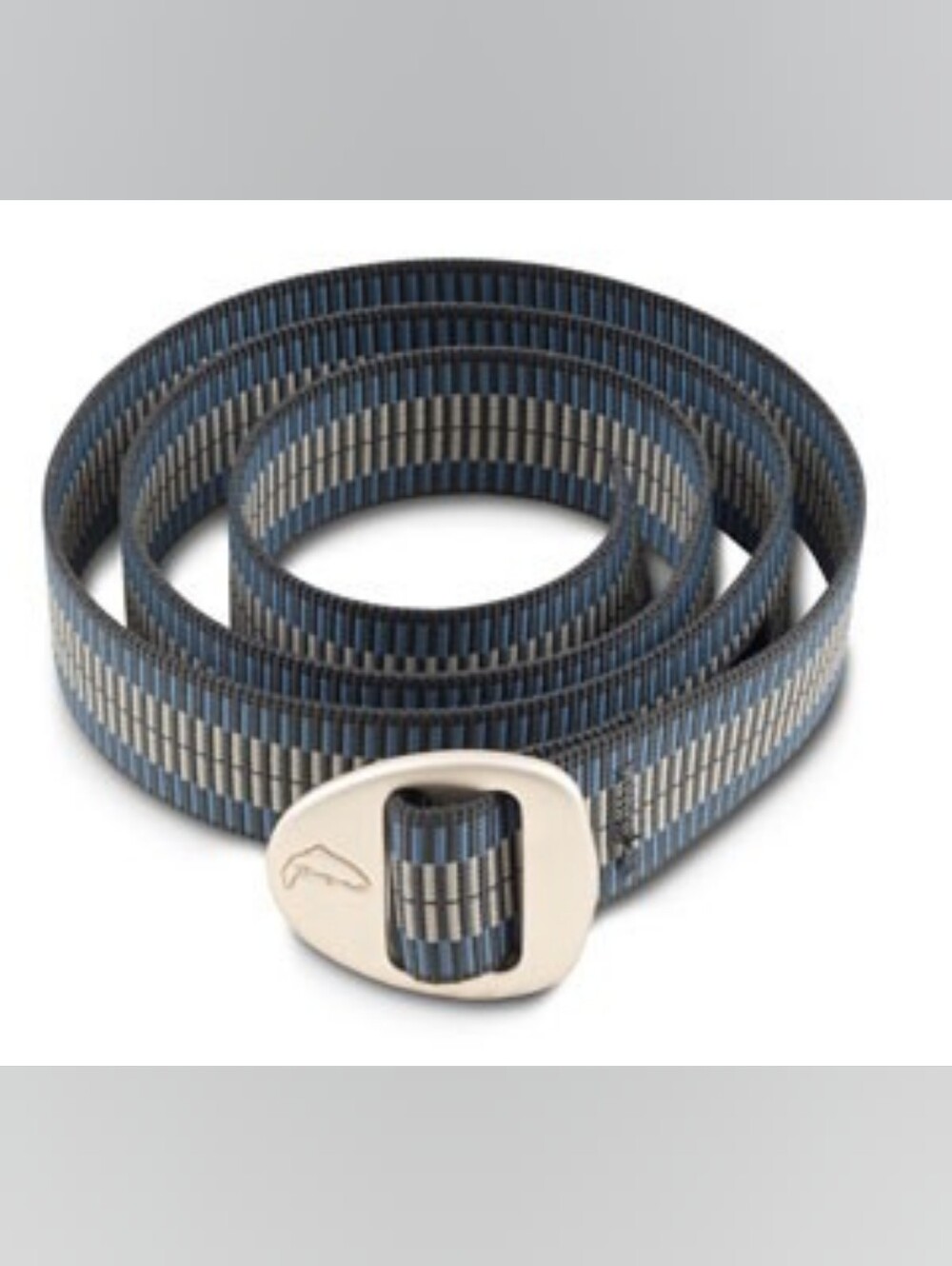 Simms Nylon Webb Elipse Buckle Belt